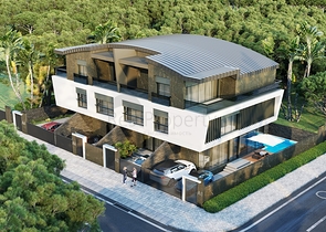 Инвестиционный проект вилл 5+1 в районе Гюзельоба Лара Анталья