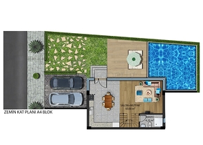 Инвестиционный проект вилл 5+1 в районе Гюзельоба Лара Анталья