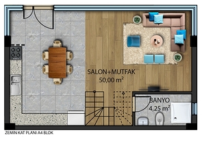 Инвестиционный проект вилл 5+1 в районе Гюзельоба Лара Анталья
