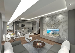 Инвестиционный проект вилл 5+1 в районе Гюзельоба Лара Анталья