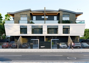 Инвестиционный проект вилл 5+1 в районе Гюзельоба Лара Анталья