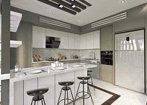 Инвестиционный проект вилл 5+1 в районе Гюзельоба Лара Анталья