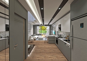 Инвестиционный проект вилл 5+1 в районе Гюзельоба Лара Анталья