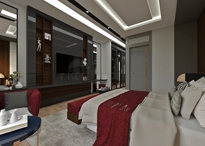 Инвестиционный проект вилл 5+1 в районе Гюзельоба Лара Анталья