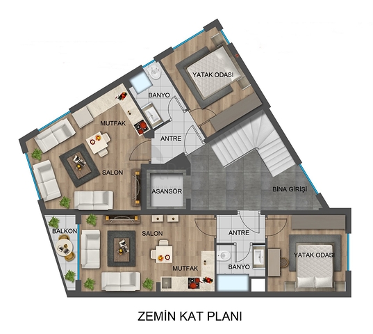 Новый проект в Анталии (Муратпаша)
