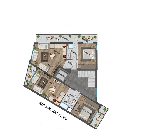 Новый проект в Анталии (Муратпаша)