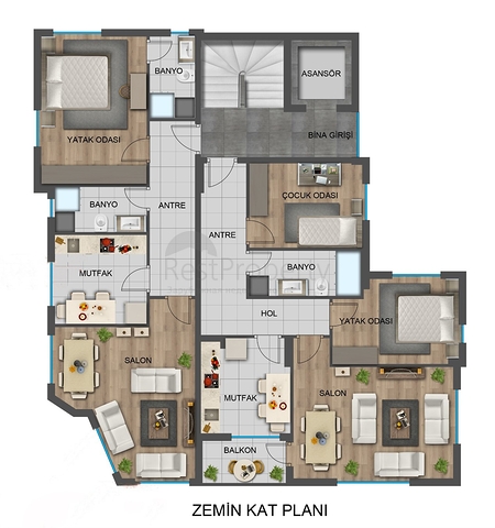 Новый проект в Анталии (Муратпаша)