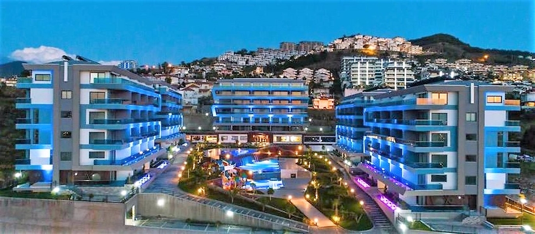 Шикарный видовой пентхаус в районе Каргыджак