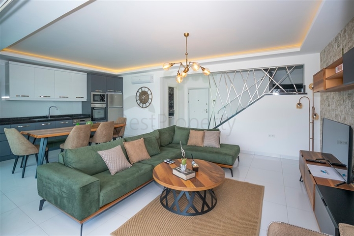 Шикарный видовой пентхаус в районе Каргыджак