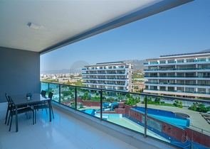 Шикарный видовой пентхаус в районе Каргыджак