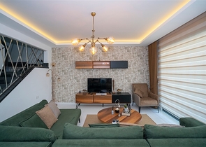 Шикарный видовой пентхаус в районе Каргыджак