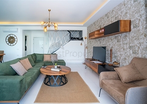 Шикарный видовой пентхаус в районе Каргыджак