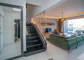 Шикарный видовой пентхаус в районе Каргыджак