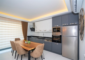 Шикарный видовой пентхаус в районе Каргыджак