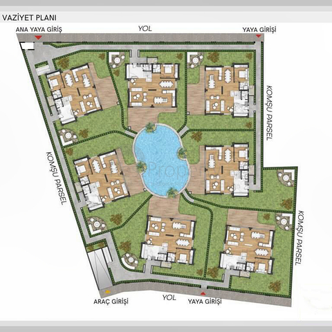 Проект вилл премиум-класса в Анталье