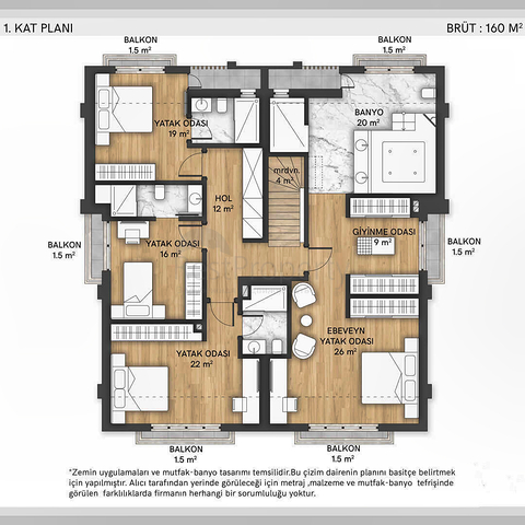 Проект вилл премиум-класса в Анталье