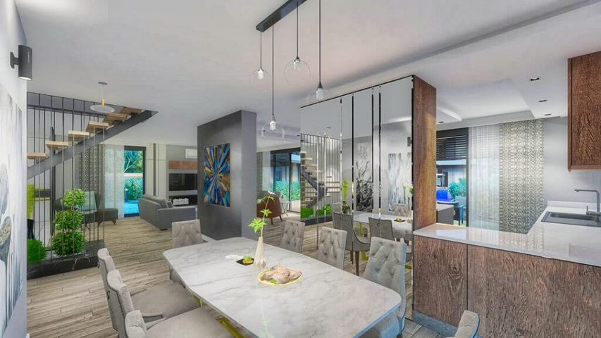 Проект вилл премиум-класса в Анталье