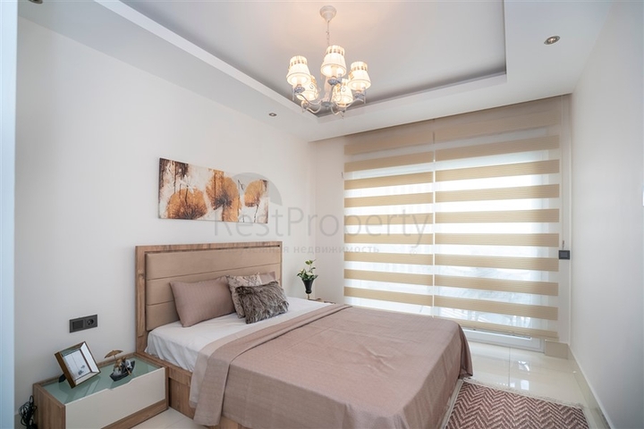 Меблированная квартира 1+1 с видом на море