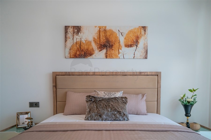 Меблированная квартира 1+1 с видом на море