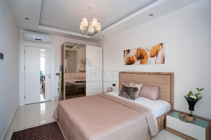 Меблированная квартира 1+1 с видом на море