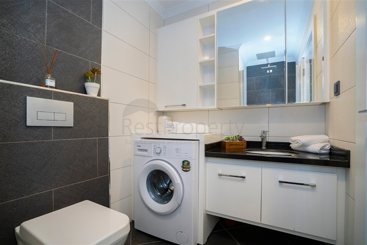 Меблированная квартира 1+1 с видом на море