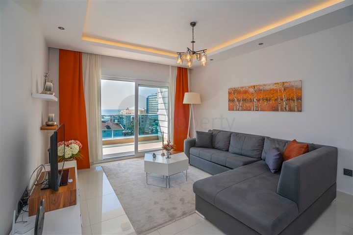 Меблированная квартира 1+1 с видом на море