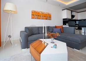 Меблированная квартира 1+1 с видом на море