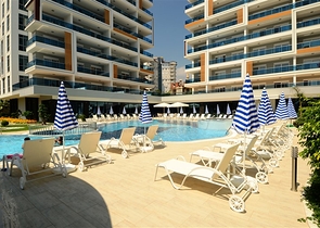 Меблированная квартира 1+1 с видом на море