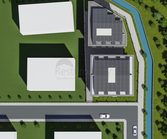 Комплекс на стадии строительства в центре Алании
