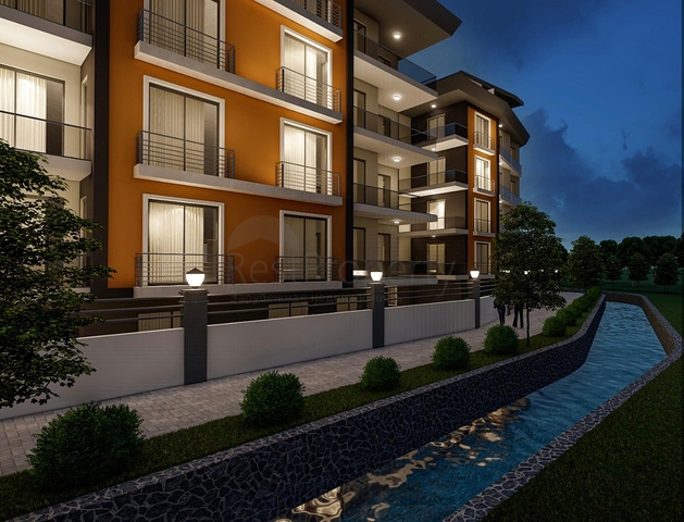 Комплекс на стадии строительства в центре Алании