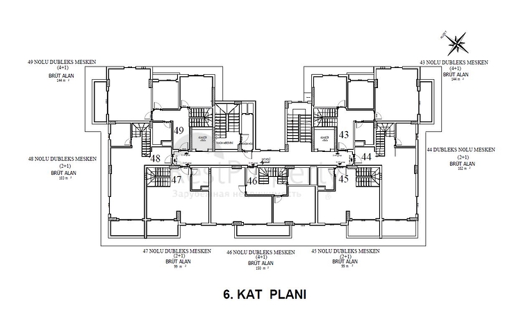 Новый проект в районе Авсаллар