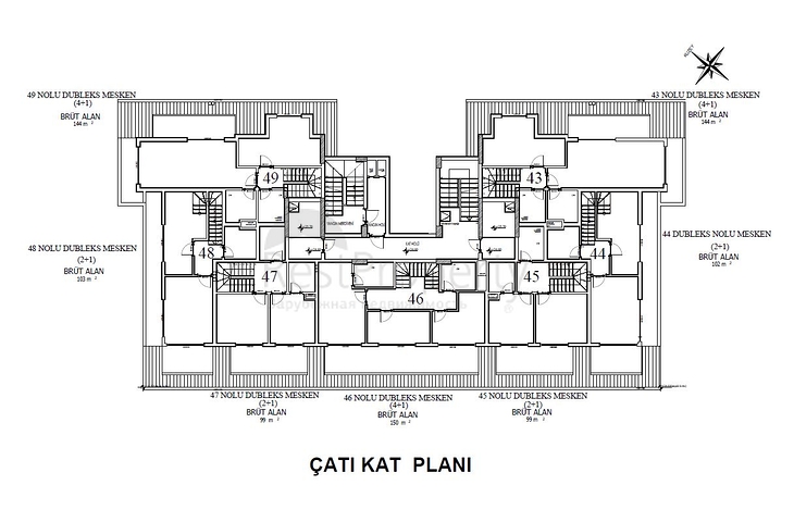 Новый проект в районе Авсаллар