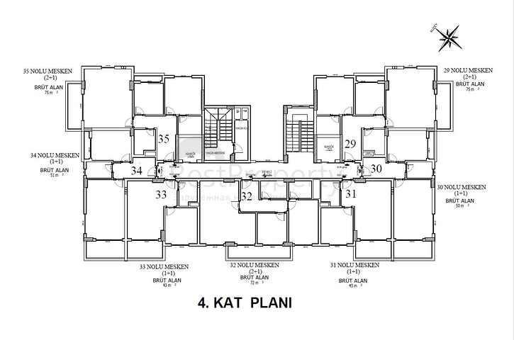 Новый проект в районе Авсаллар
