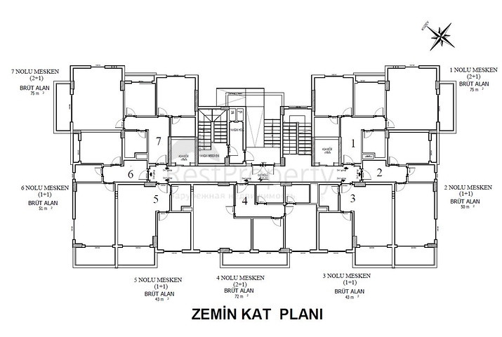Новый проект в районе Авсаллар