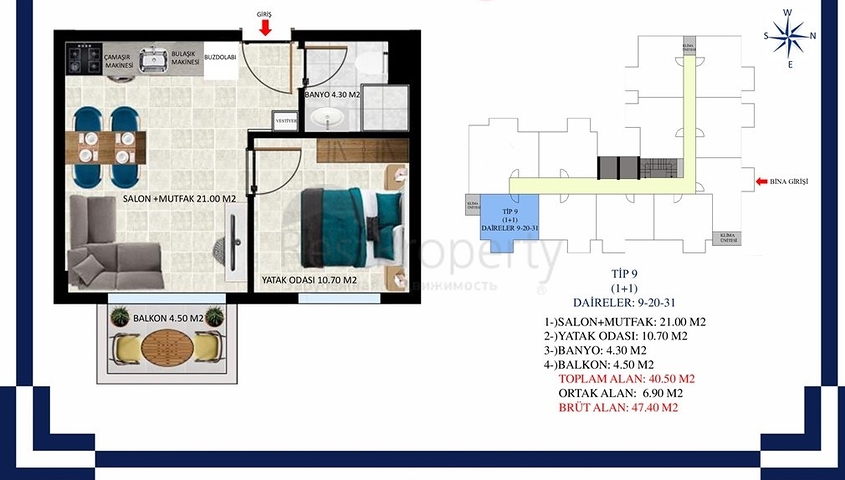 Апартаменты в строящемся комплексе