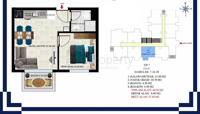 Апартаменты в строящемся комплексе