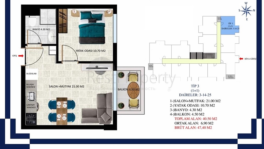 Апартаменты в строящемся комплексе