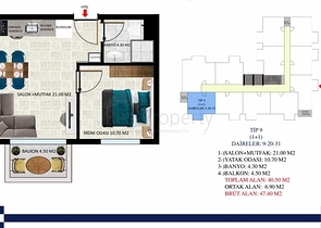 Апартаменты в строящемся комплексе