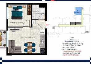 Апартаменты в строящемся комплексе