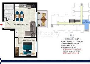 Апартаменты в строящемся комплексе