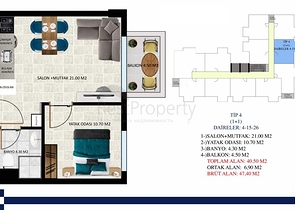 Апартаменты в строящемся комплексе