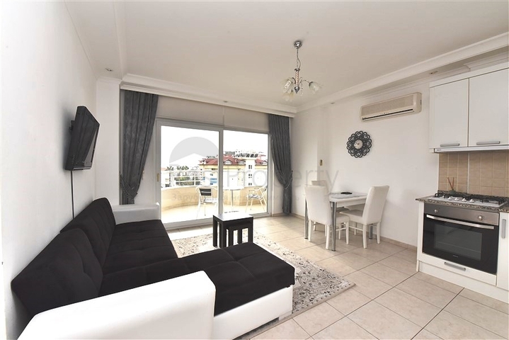 Меблированная квартира 1+1 в районе Джикджили