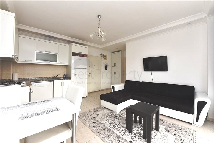 Меблированная квартира 1+1 в районе Джикджили