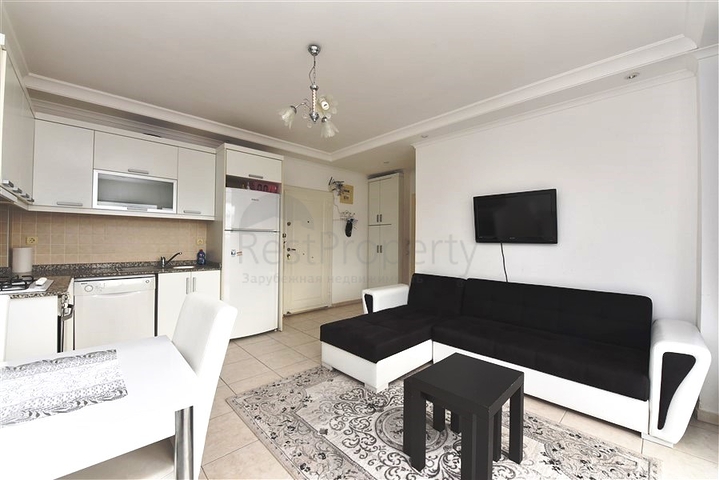 Меблированная квартира 1+1 в районе Джикджили