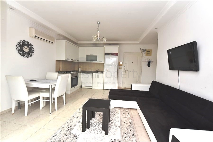 Меблированная квартира 1+1 в районе Джикджили