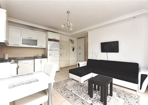 Меблированная квартира 1+1 в районе Джикджили