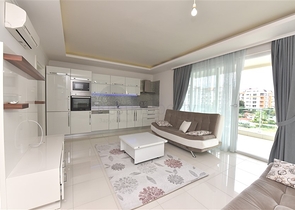 Квартира 1+1 на первой береговой линии в Кестеле