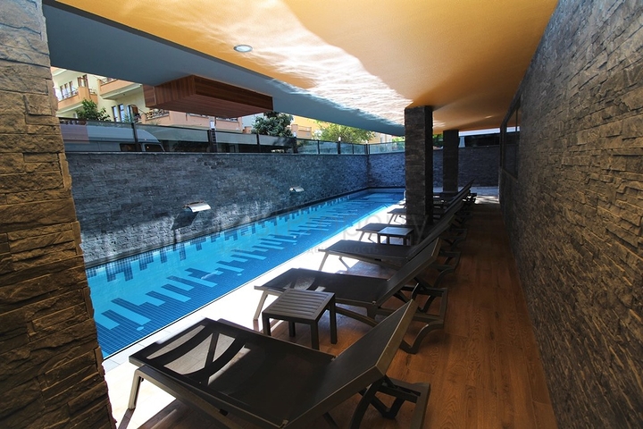 Двухкомнатная квартира в центре Алании