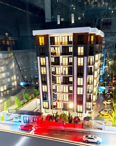 Квартиры 1+1,3+1 в комфортабельном доме в Анталии