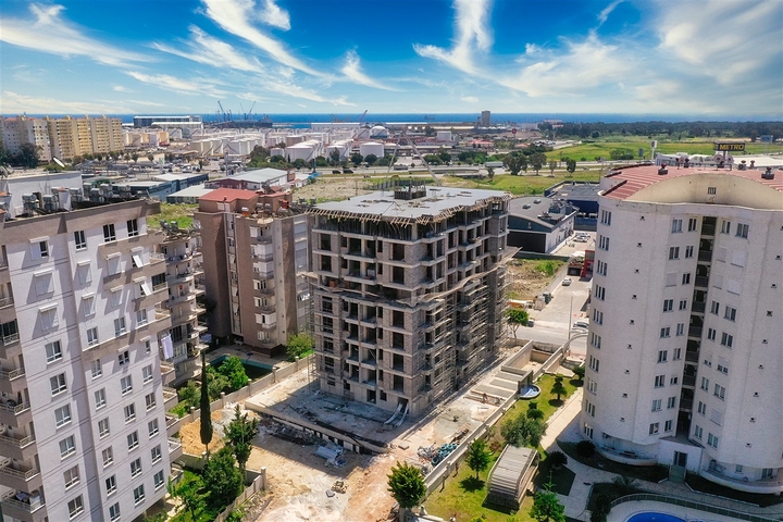 Квартиры 1+1,3+1 в комфортабельном доме в Анталии